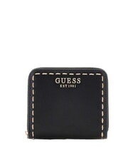 GUESS NASTRA Portafoglio zip around piccolo NERO - Portafogli Donna - 1
