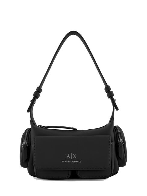 ARMANI EXCHANGE RACHEL Borsa a spalla con tasche black - Borse Donna