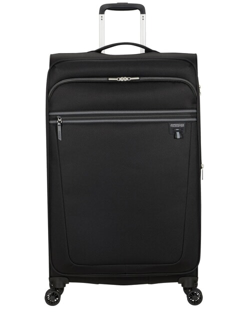 AMERICAN TOURISTER AEROSPIN Trolley Grande, espandibile NERO - Trolley Semirigidi