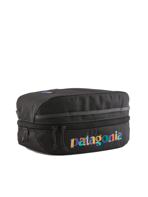 PATAGONIA BLACK HOLE CUBE Beauty da viaggio 6L unity text ink black - Beauty Case