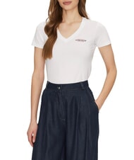 GUESS JEANS SS VN SLIM T-Shirt in cotone - T-shirt e Top Donna