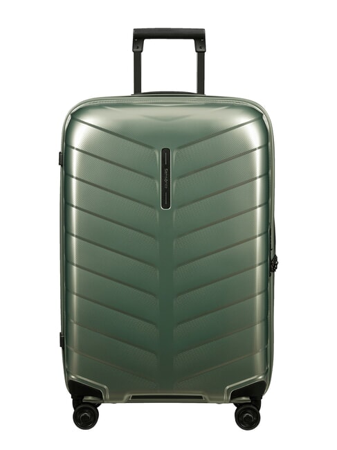 SAMSONITE ATTRIX Trolley misura media basil green - Trolley Rigidi