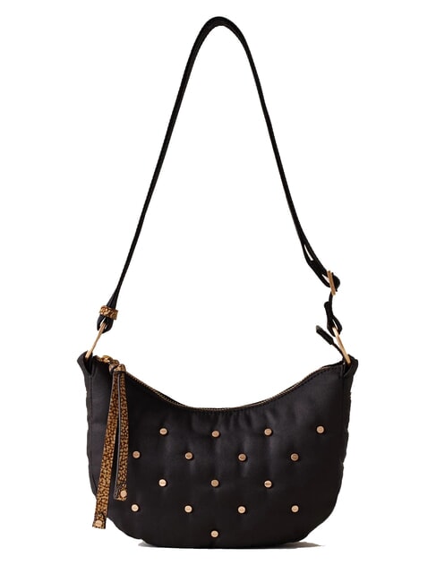 BORBONESE COLETTE Mini Bag a tracolla nero/op naturale - Borse Donna