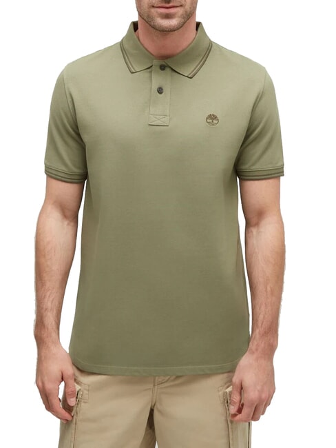 TIMBERLAND MILLERS RIVER  Polo a maniche corte cassel earth - Polo Uomo