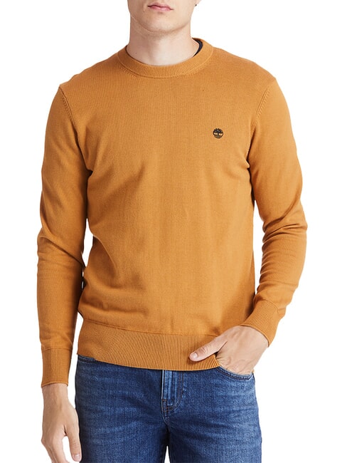 TIMBERLAND WILLIAMS RIVER Maglioncino girocollo wheat boot - Maglie Uomo