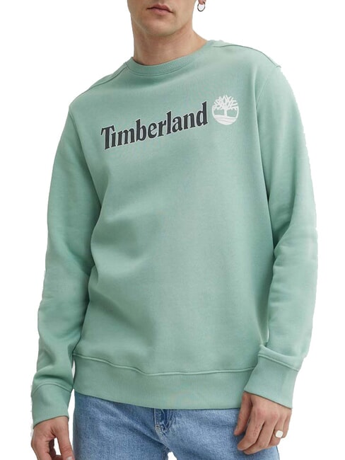 TIMBERLAND KENNEBEC RIVER TREE LOGO  Felpa granite green - Felpe Uomo