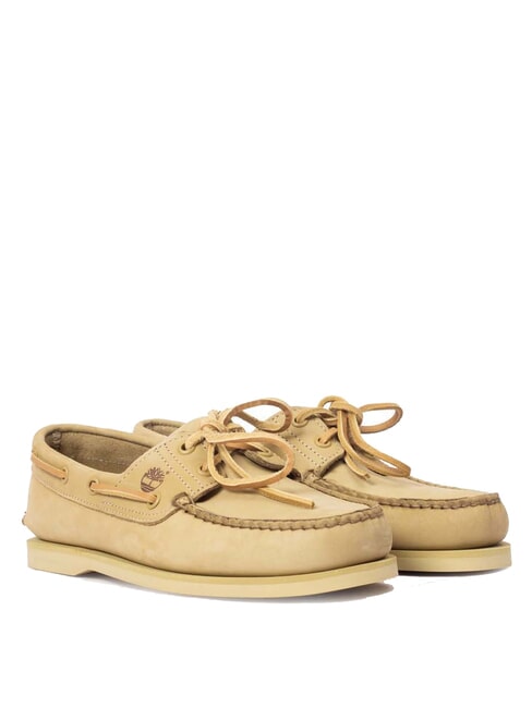 TIMBERLAND CLASSIC BOAT  Scarpe stringate in pelle suede light beige - Scarpe Uomo
