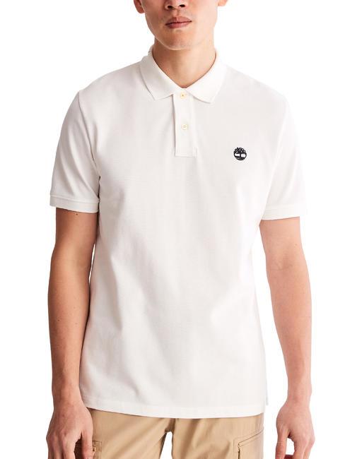 TIMBERLAND MILLERS RIVER Polo piqué white - Polo Uomo