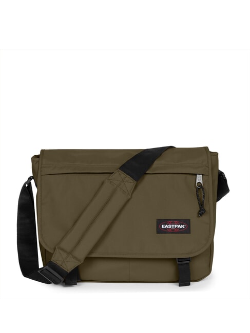 EASTPAK DELEGATE+ Messanger porta pc 17" armyolive - Cartelle Lavoro