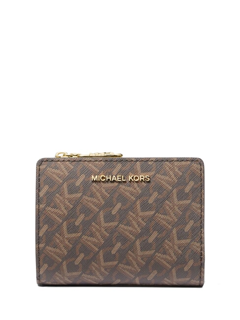 MICHAEL KORS EMPIRE  Portafoglio con portamonete brn/luggage - Portafogli Donna