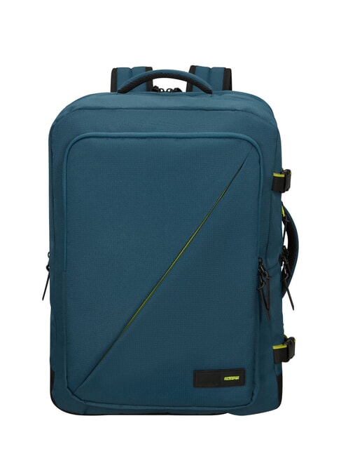 AMERICAN TOURISTER TAKE2CABIN L EXPANDER Zaino porta PC 17,3", espandibile harbor blue - Zaini da lavoro porta PC