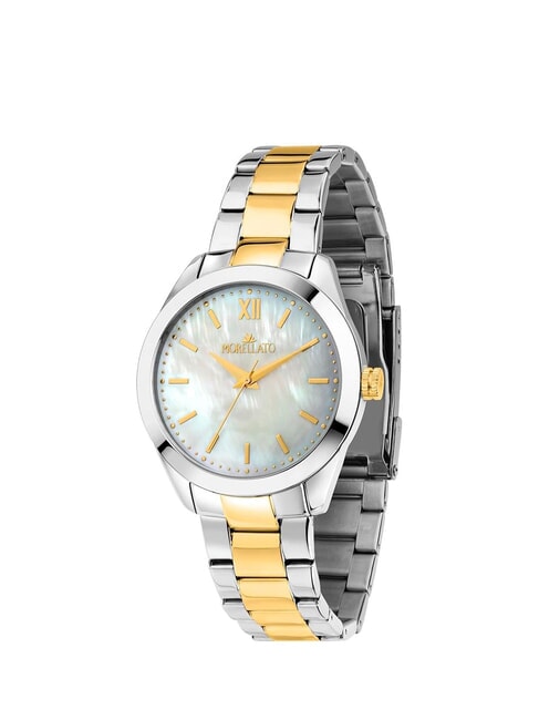 Morellato MAGIA Orologio Da Donna – Cassa 32mm, Quadrante Bianco, Cinturino Acciaio PVD Oro Rosa, Vetro Minerale, 3 ATM
