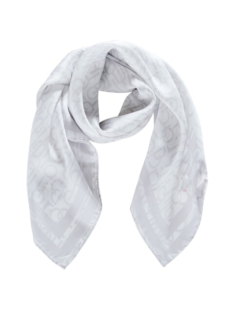 BRACCIALINI LOGO ALL OVER Foulard stampato bianco - Sciarpe