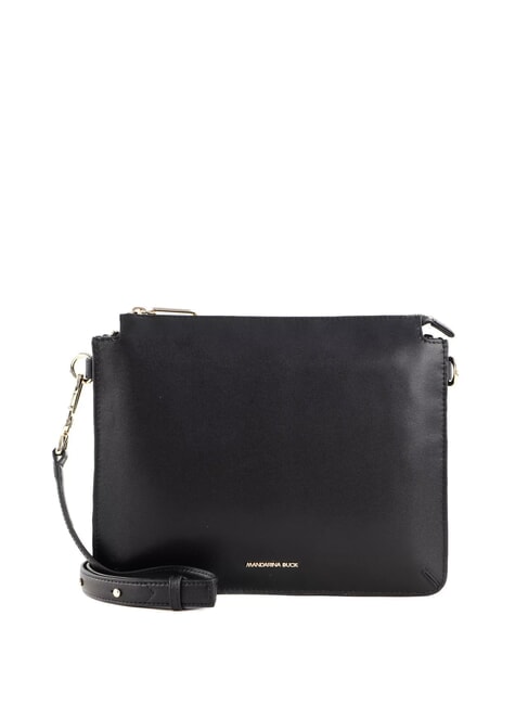 MANDARINA DUCK LUNA Borsa a tracolla in pelle NERO - Borse Donna