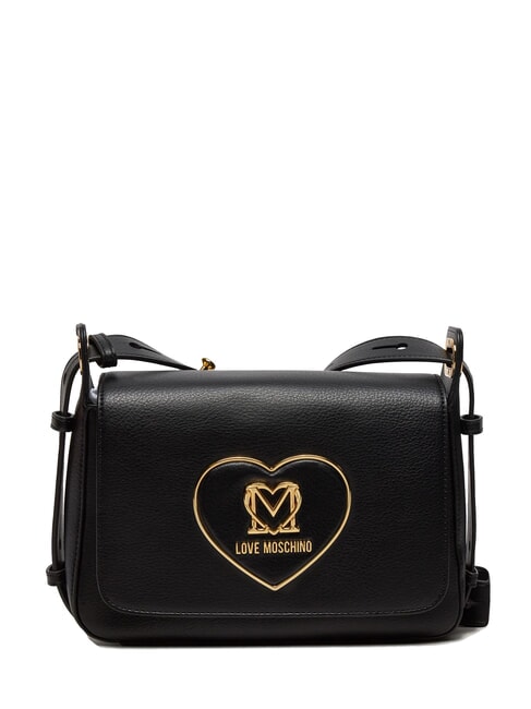LOVE MOSCHINO HEART Borsetta a tracolla Nero - Borse Donna
