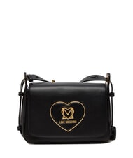 LOVE MOSCHINO HEART Borsetta a tracolla Nero - Borse Donna - 1