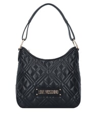 LOVE MOSCHINO QUILTED  Borsa Hobo a spalla Nero - Borse Donna - 1