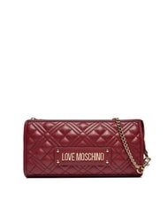 LOVE MOSCHINO QUILTED  Borsetta a tracolla vino - Borse Donna - 1