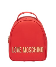 LOVE MOSCHINO GOLD LETTERING Zainetto ROSSO - Borse Donna - 1