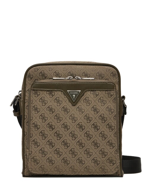 GUESS MILANO Borsello military green - Tracolle Uomo