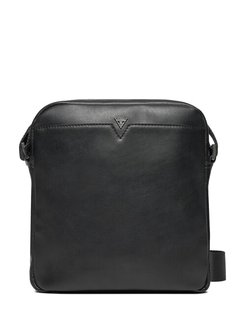 GUESS FIRENZE Borsello in pelle NERO - Tracolle Uomo