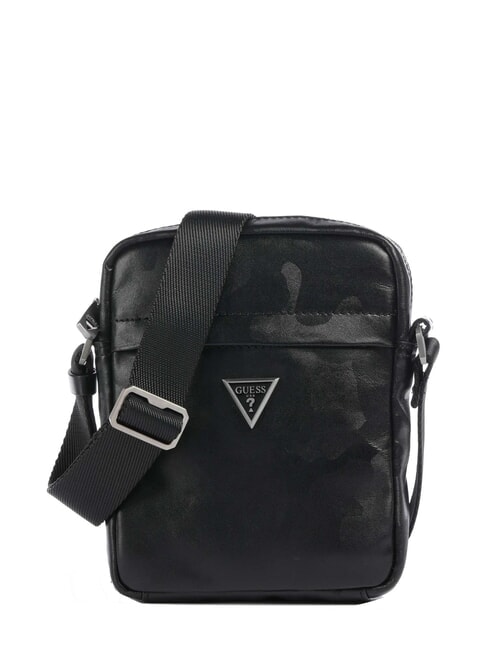 GUESS VENEZIA  Borsello in pelle NERO - Tracolle Uomo