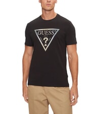 GUESS TRIANGLE T-shirt con maxi stampa - T-shirt Uomo