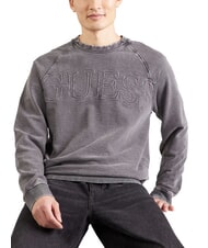 GUESS RAGLAN Felpa a girocollo in cotone - Felpe Uomo