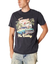 GUESS SUMMER T-shirt con maxi stampa - T-shirt Uomo