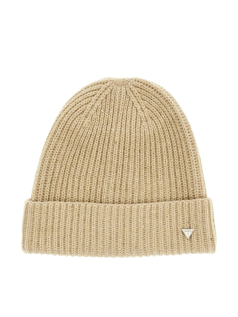 GUESS LUREX Berretto in misto lana BEIGE - Cappelli