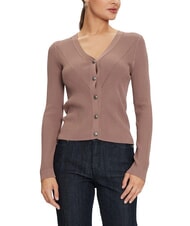 GUESS KAILEY Cardigan a costine con bottoni - Maglie Donna