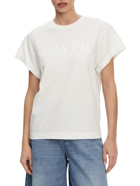 PINKO TORCETTI T-shirt con stampa bianco-biancaneve - T-shirt e Top Donna