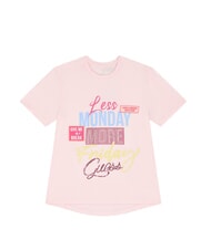 GUESS KIDS T-shirt con strass e paillettes ballet pink - T-shirt Bambino - 1