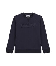 GUESS MINI ME KIDS Felpa girocollo logo rilievo - Felpe Bambini