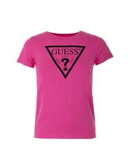 GUESS KIDS T-shirt stampa logo triangolo - T-shirt Bambino
