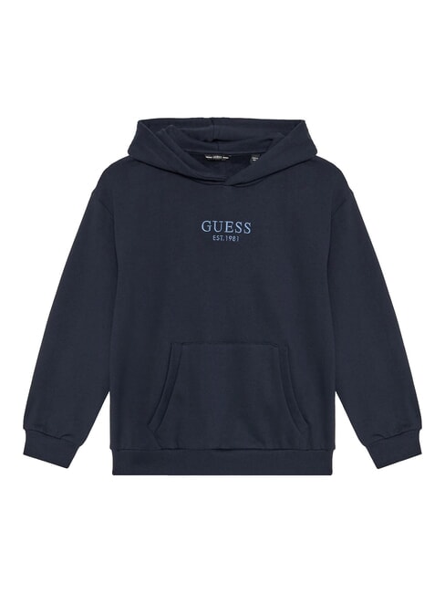 GUESS KIDS Felpa con cappuccio e tasca smartblue - Felpe Bambini