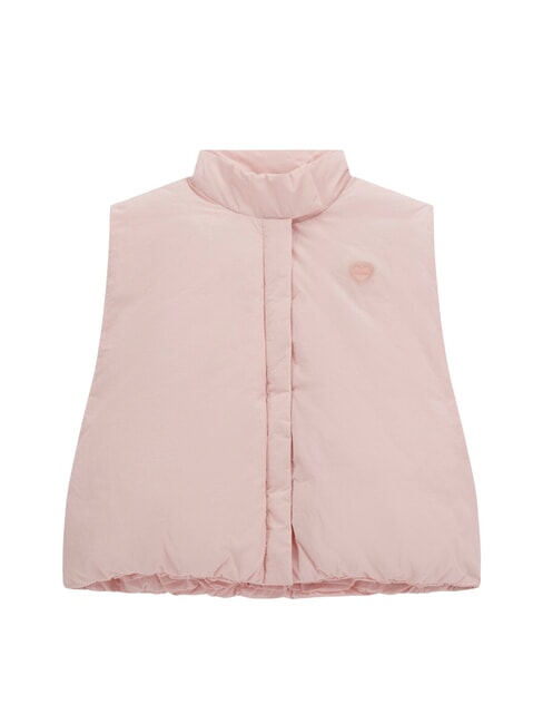 GUESS KIDS Gilet imbottito leggero in nylon pouf pink - Giacche Bambini