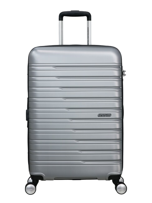 AMERICAN TOURISTER FLASHLINE Trolley medio espandibile skysilver - Trolley Rigidi