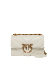 PINKO LOVE ONE MINI Borsa in nappa trapuntata chevron - Borse Donna