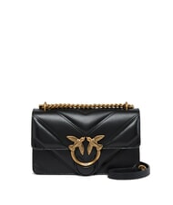 PINKO LOVE ONE MINI Borsa in nappa trapuntata chevron - Borse Donna