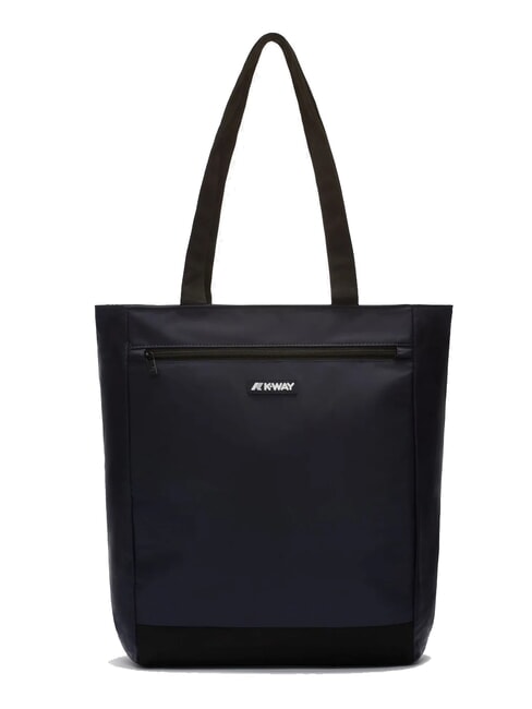 KWAY ELLIANT Borsa shopping con tasca blue depth - Borse Donna