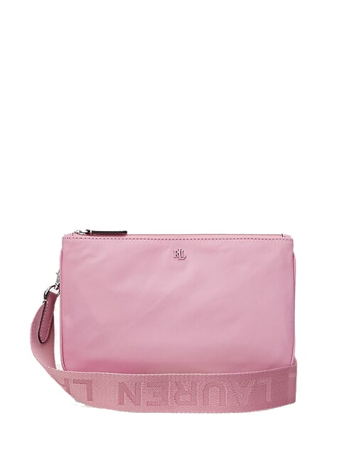 RALPH LAUREN LANDYN Borsa piatta a tracolla in nylon rose mauve - Borse Donna