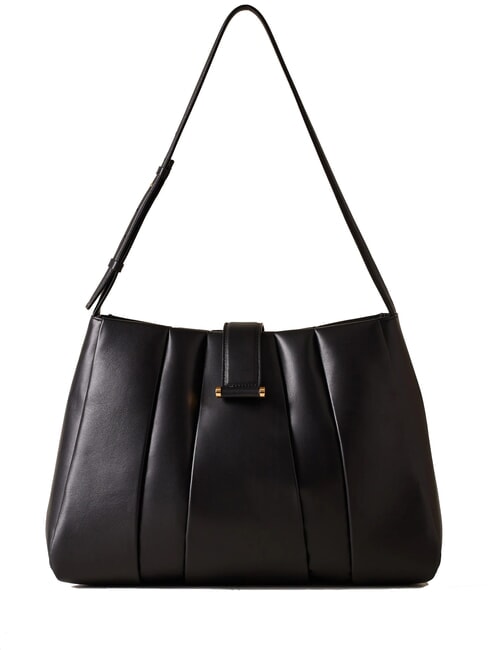 BORBONESE L ECLAIR  Borsa a spalla, in pelle Nero - Borse Donna