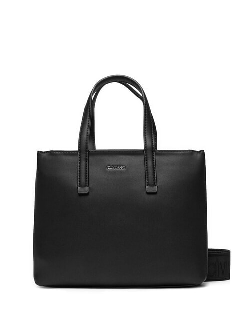 CALVIN KLEIN CK MUST SMALL Borsa a mano con tracolla ck black - Borse Donna