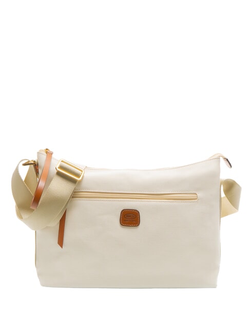 BRIC’S SORRENTO MARTA Borsa a tracolla grande in canvas PANNA - Borse Donna