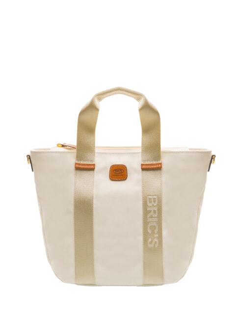BRIC’S SORRENTO LUDOVICA Borsa shopping a mano in canvas PANNA - Borse Donna
