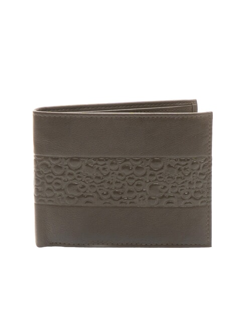 ROCCOBAROCCO VERTIGO Portafoglio in pelle con flap moro - Portafogli Uomo