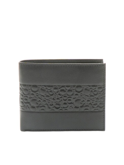 ROCCOBAROCCO VERTIGO Portafoglio in pelle con portamonete nero - Portafogli Uomo