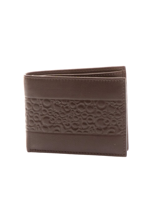 ROCCOBAROCCO VERTIGO Portafoglio con flap e portamonete moro - Portafogli Uomo