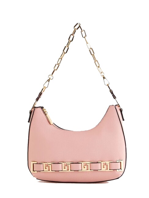 GAUDÌ DORIS Borsa a spalla con loghi in metallo ROSE - Borse Donna